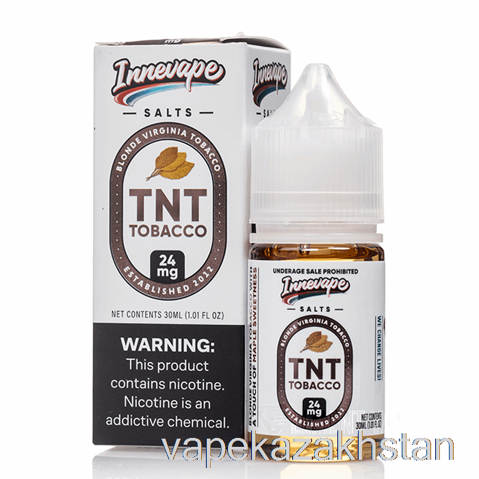 Vape Smoke TNT Tobacco SALTS - Innevape E-Liquids - 30mL 50mg